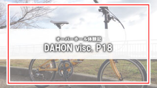 [DAHON VISC.P18]オーバーホール体験記