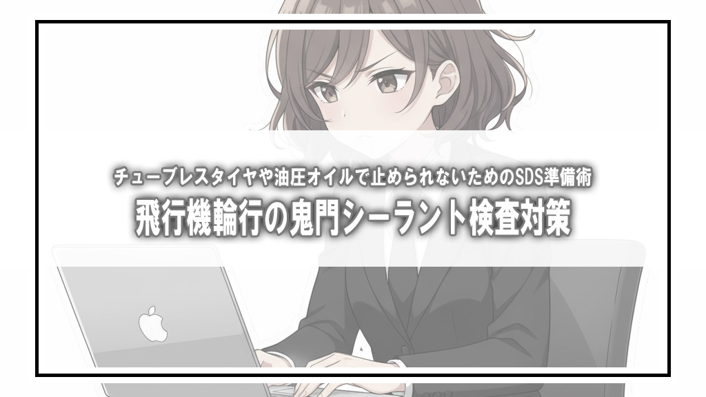 【要注意】飛行機輪行の新たな鬼門！チューブレスの『シーラント』が保安検査でNGになる理由と対策